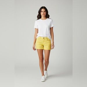 J. Crew Bright Yellow Jean Shorts